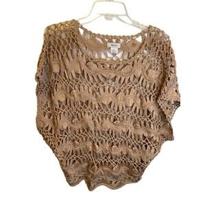 Tashon Beige Raglan Sleeve Size One Size Fits Most